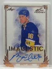 2022 Leaf Art Of Hockey Brett Hull Imagestic Bronze Holofoil Auto Autograph #/35