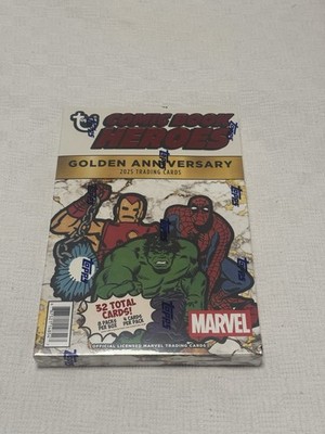 Topps Marvel Comic Books Heroes 1975 Golden Anniversary 2025 Hobby Box Sealed