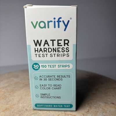 Varify Water Hardness Test Strips 150ct 30 Second Results May 2027 Exp