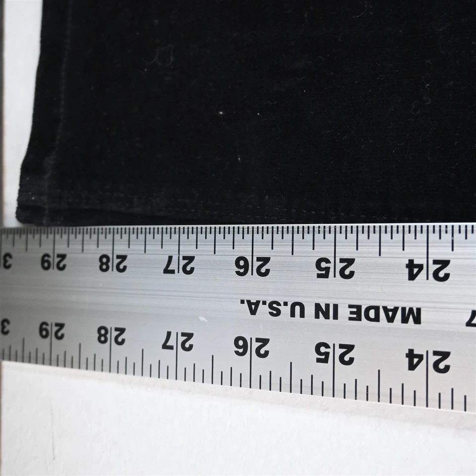 Pantalones ajustados para mujer Buffalo 8/29 negros de pana Icon tiro medio Foto 4 de 4