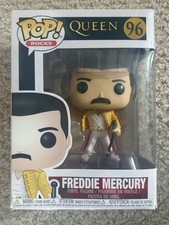 Funko Pop! Vinilo: Figura #96 Queen Freddie Mercury (Wembley 1986)