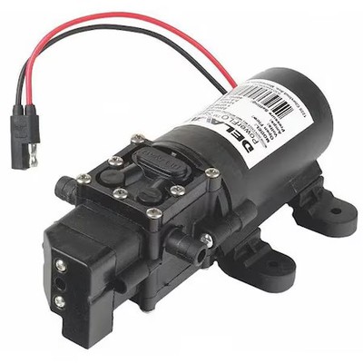Delavan Fluid Power 2200-201-Sb Diaphragm Pump, Polypropylene, Santoprene(R),