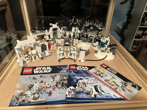 LEGO Star Wars: Hoth Echo Base (7879) and LEGO Hoth Wampa Cave (8089)