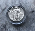 1923 Standing Liberty Quarter In BU Condition.