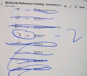 LEGO 6958 Exploriens - Space Android Base - INCOMPLETE Missing 10 Pieces No Figs