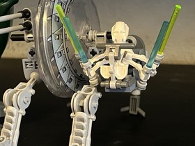 LEGO Star Wars 7255 General Grievous Chase Obi Wan Boga Complete w/ Instrux