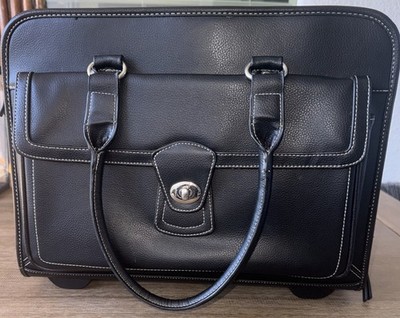 SAMSONITE Heritage Travelware 938595 Wheeled Business Tote Bag 15.6 Laptop Black