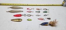 VINTAGE FISHING SPOON LITTLE CLEO WIGL ROCKET DEVLET MAPPS GIANT KILLER WILLIAMS
