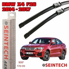 BMW X4 F26 Windscreen Wiper Blades 2014 - 2017 26"+19" Front Specific fit