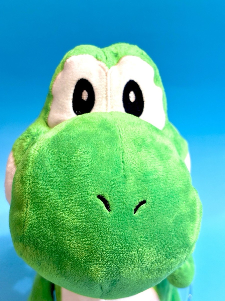 Mario Party 5 Yoshi Plush Toy Sanei Hudson Soft 2003 Nintendo (M