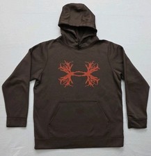 Under Armour UA Storm Loose Boys Hoodie Brown Antler Size Youth XL
