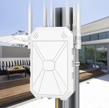 AC1200 Outdoor WiFi Extender, Outdoor WiFi Extender Signal Booster, Wireless ...