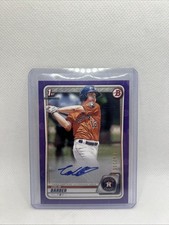 2020 Bowman 1st Auto Purple /250 Colin Barber