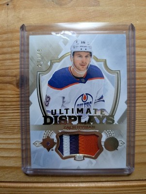 2023-24 Upper Deck Ultimate Displays Gold Patch Zach Hyman #UD-ZH 25/49