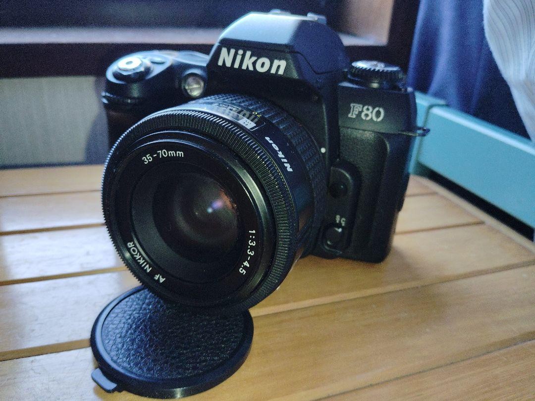 Nikon F80S 一眼レフカメラ AF Nikkor 35-70mm 完動品 Nikon F80S Film Camera with AF Nikkor 35-70mm Lens Near Mint