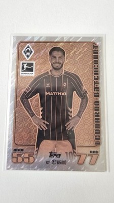 2025/26 Topps Match Attax Bundesliga Leonardo Bittencourt #427 Bronze Icon