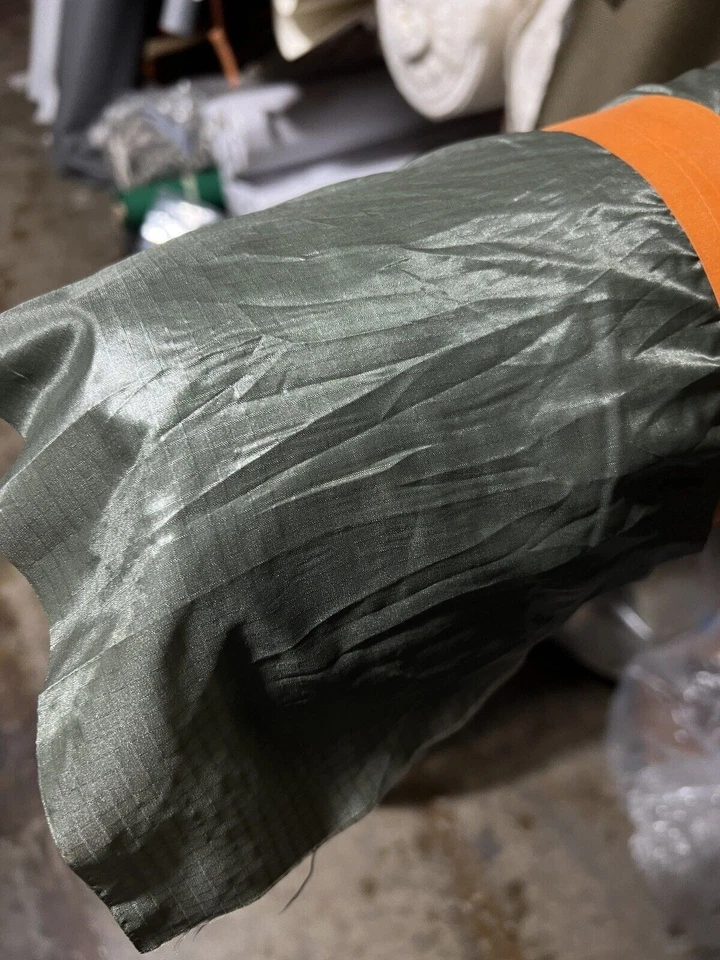 Foliage Green Waterproof RipStop Nylon Parachute Material Fabric - Image 2 of 4