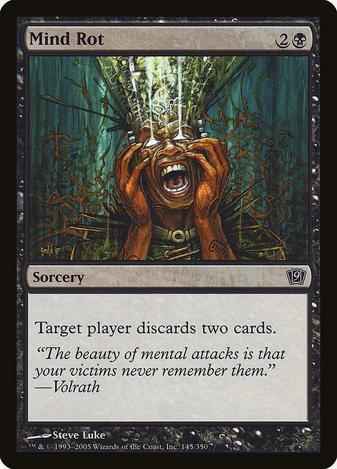 Mind Rot NonFoil Ninth Edition 145 * NM MTG