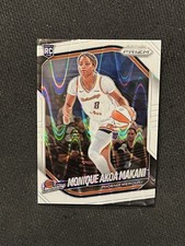 MONIQUE AKOA MAKANI 2025 Panini PRIZM WNBA WHITE SEISMIC HOLO Mercury Rookie #98