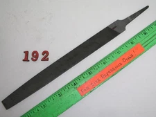 8" Flat Taper Mill File Bastard Nicholson USA