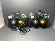 CIPON GameCube Controller Nintendo GameCube Wired, Black, Two Pack