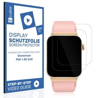 2X 3D Schutzfolie Matt FüR Donerton P66 1.85 Zoll Display Folie Flexibel Full