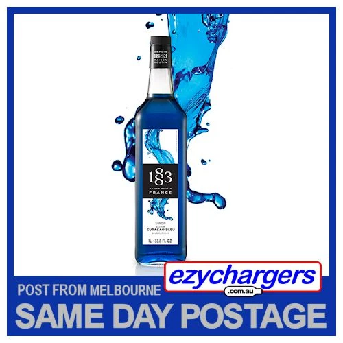 MAISON ROUTIN 1883 SYRUP BLUE CURACAO 1L - Picture 1 of 1