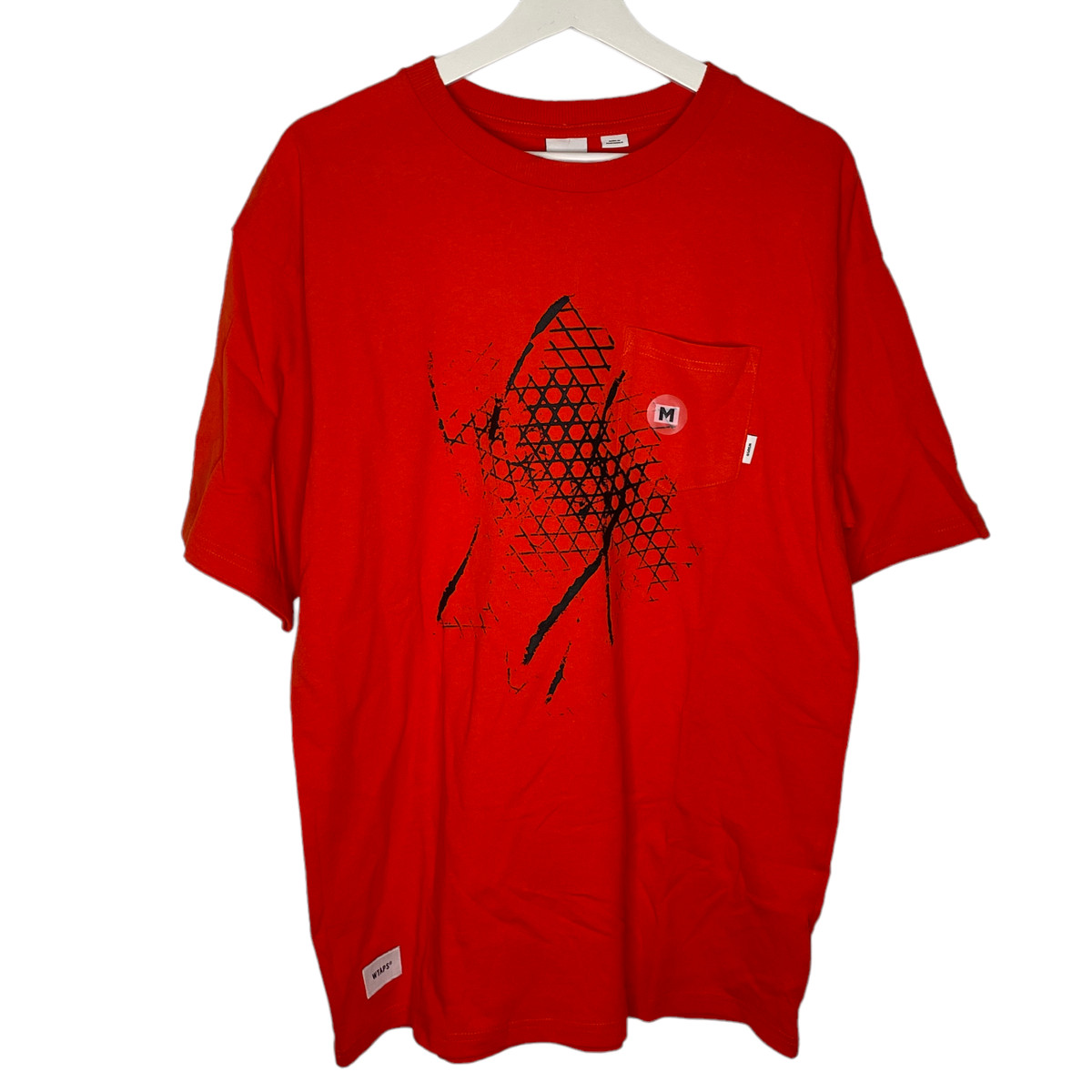 WTAPS VANS WAFFLE LOVERS CLUB OFF THE WALL T-SHIRT ORANGE M crossbones