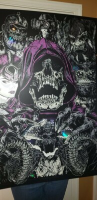 Rhys Cooper Poster MOTU Masters of Evil Foil Variant Print Like Mondo