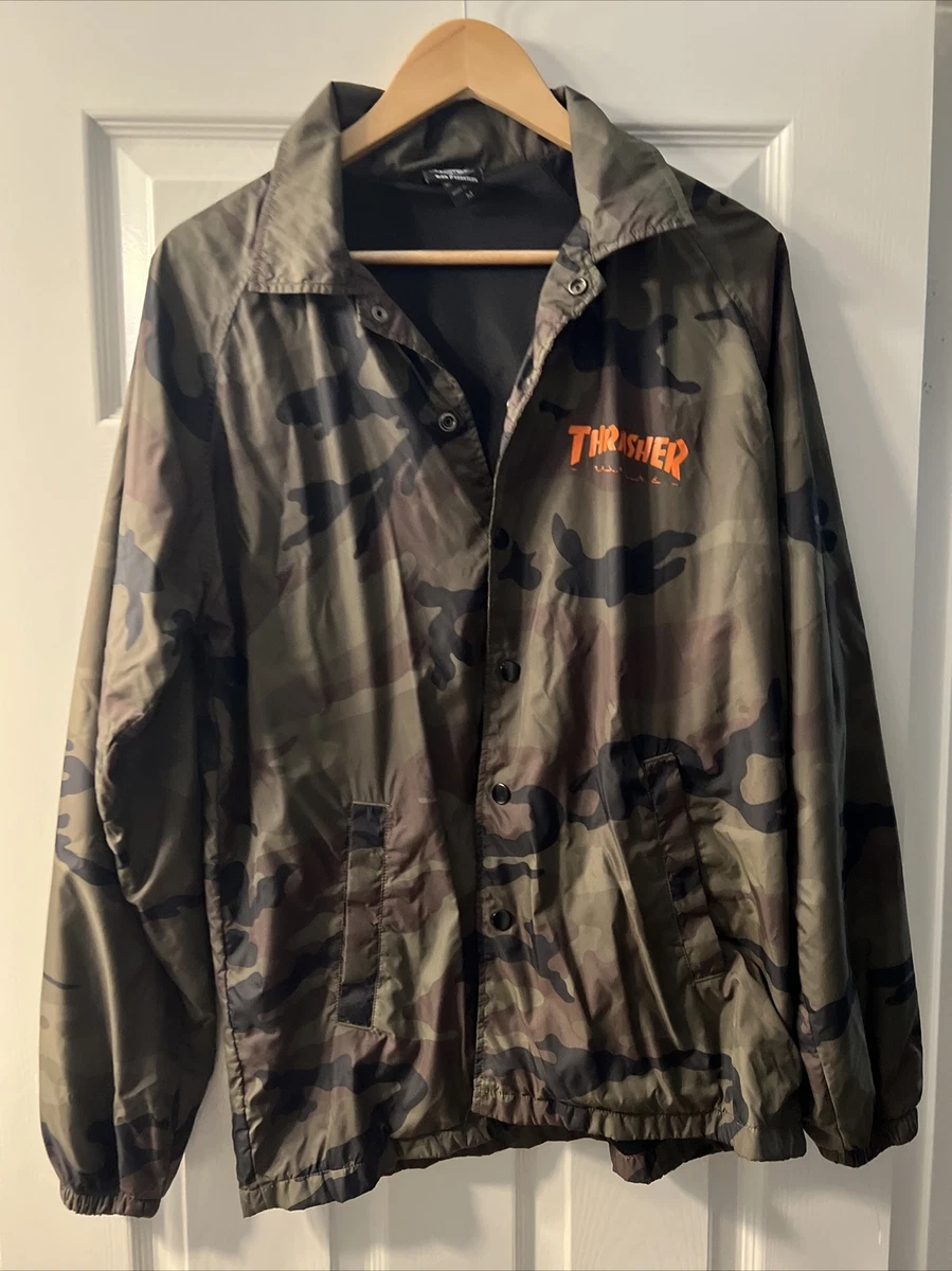Thrasher store camo jacket
