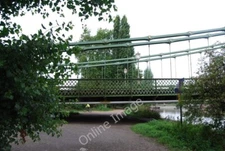 Photo 6x4 Thames Path going under Hammersmith Bridge Hammersmith/TQ2279  c2010