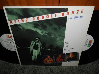 HEINZ RUDOLF KUNZE 2 LP LIVE SET  VINTAGE LATIN LP