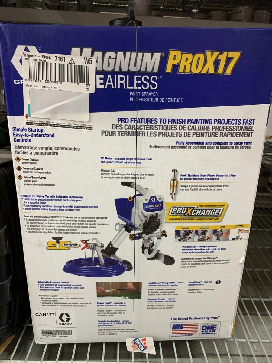 Graco Magnum Prox17 Stand Airless Paint Sprayer 