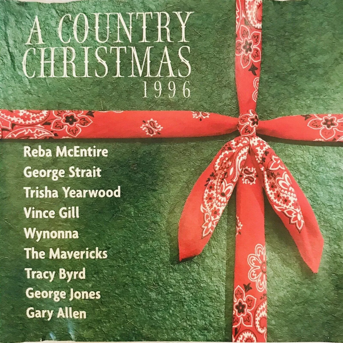 1996 Country Christmas Album CD Holiday Music 10 Songs Reba Strait