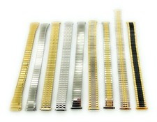 12mm 14mm Silver Gold Stainless Stretch Expansion Watch Band Ladies LST5