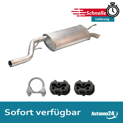 Endschalldämpfer für Opel Corsa E 1.3 CDTi Schrägheck ab. Bj. 2014 Auspuff