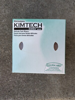 Delicate Task Wipe Kimtech Science Kimwipes 1-Ply Virgin Wood 286/Box #34155