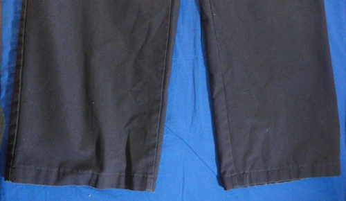 DSCP USN NAVY DARK BLUE MENS UNIFORM UTILITY WORK PANTS SZEKELY NAME TAG 35X27.5 - Picture 7 of 12