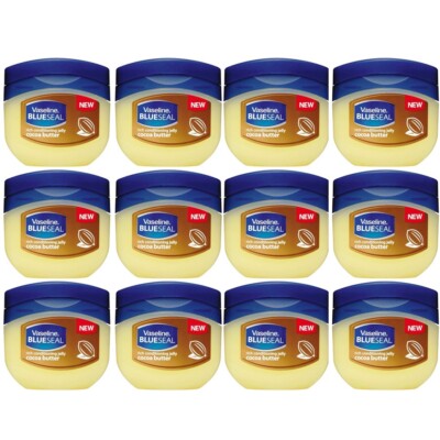 12 x Vaseline Cocoa Butter Pure Petroleum Jelly Travel Size 50ml/1.7 oz