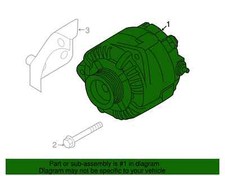 Nissan OEM 2014-2020 Rogue Remanufactured Alternator 2310M4BA0BRW In OEM Box
