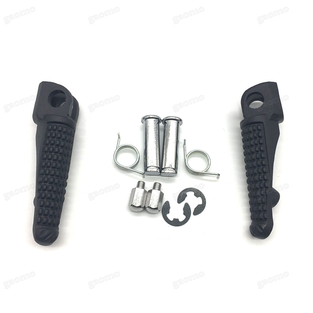 Black Aluminum Front Foot Peg Bracket / Footrest – Fits 2006-2010