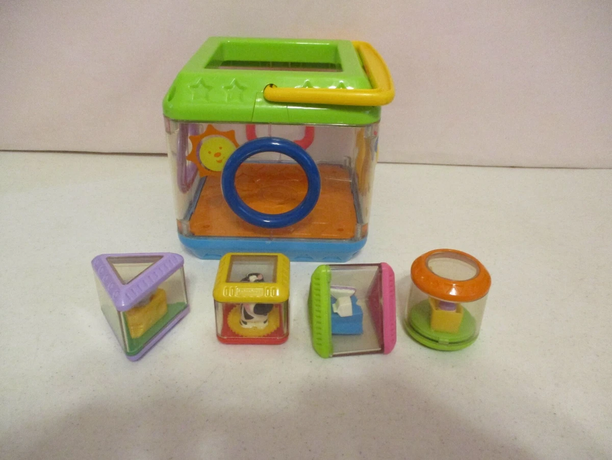 Fisher Price Musical Shape Sorter G6518 2003 4 Peek A Blocks eBay