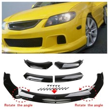 For Mazda Protege 1990-2003 Gloss Black Front Bumper Lip Spoiler Spoiler Kits Us