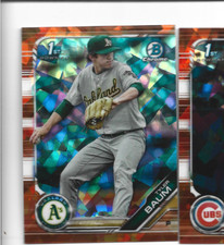 Tyler Baum  2019 Bowman Chrome Draft Sapphire   1st Card    18/25