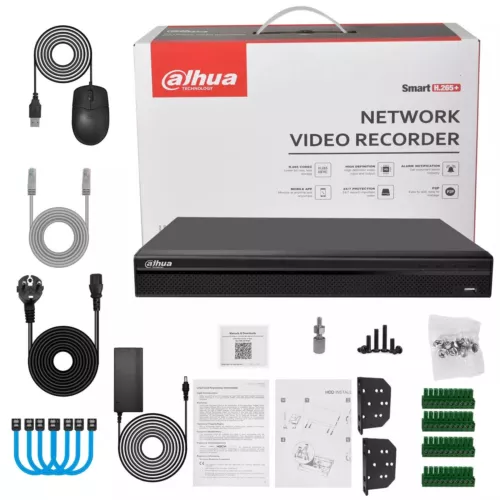 Reconocimiento facial WizSense DAHUA Original NVR5216-16P-EI 16 CANALES 32 MP 16 POE STOCK EN EE. UU. - Imagen 1 de 19