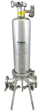 Endoer Filtration Sanitary 316L Stainless Steel 10"H Filter Housing, 226 type
