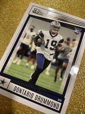 2022 PANINI SCORE FOOTBALL DONTARIO DRUMMOND ROOKIE #399 DALLAS COWBOYS BASE STR