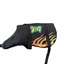 ZIG Rescue Team by Stearns, Pet Life Vest, Jacket Large 40-80lbs Black