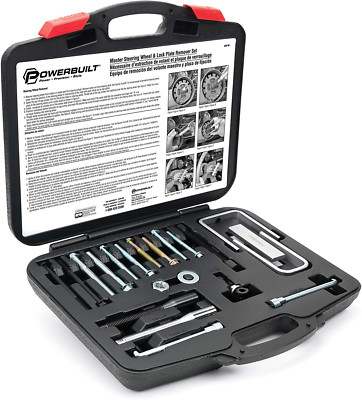Kit extractor de volante maestro y placa de bloqueo para vehículos nacionales