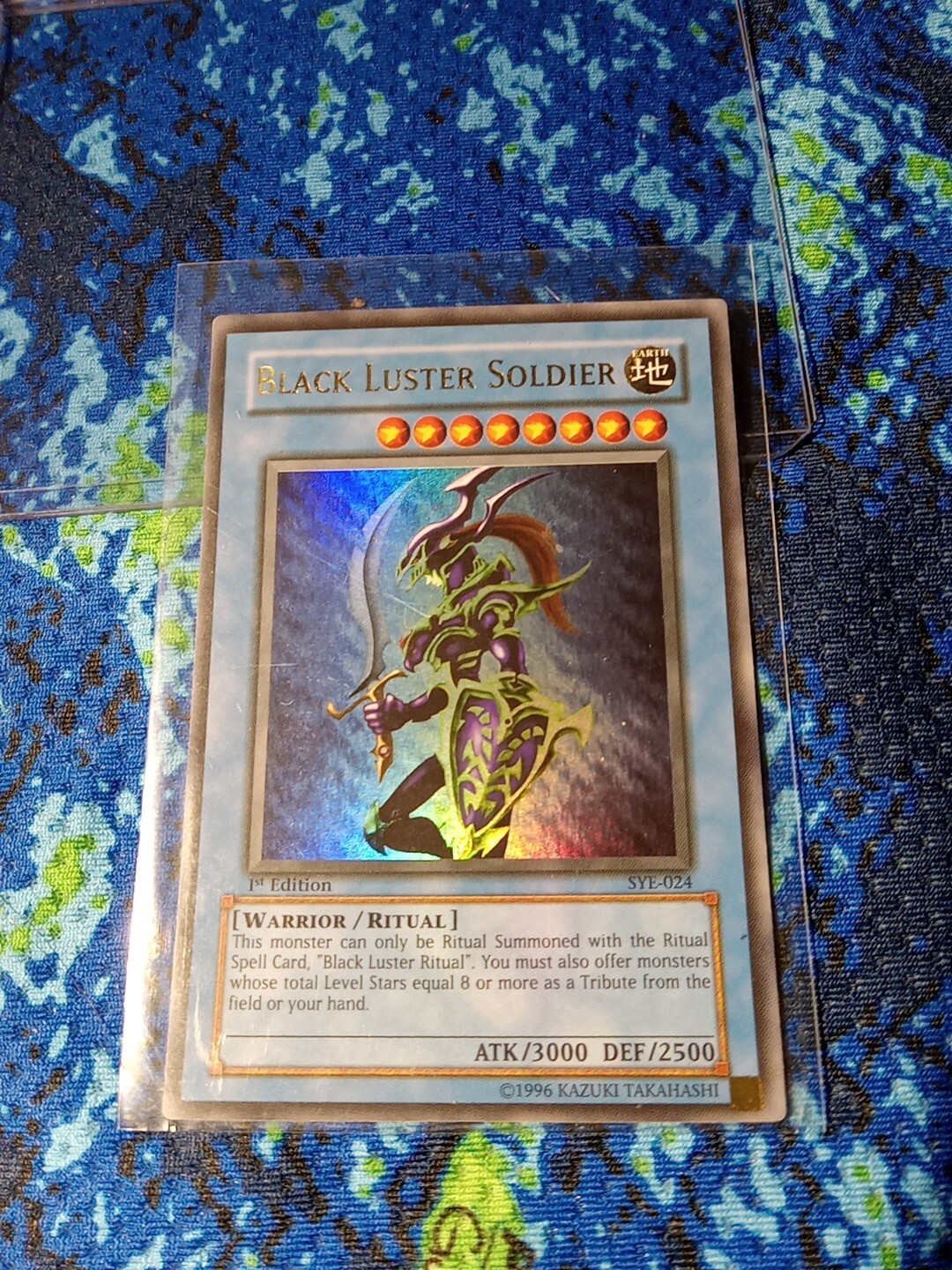 Black Luster Soldier SYE-024 Starter Deck: Yugi Evolution 1st Edition